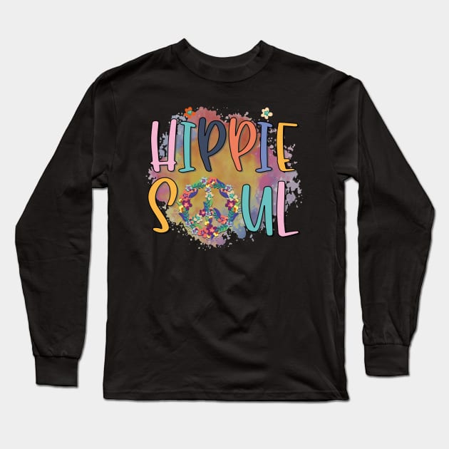 Hippie Soul Long Sleeve T-Shirt by Diannas